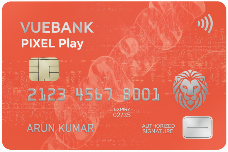 PIXEL Play Vuebank Credit Card