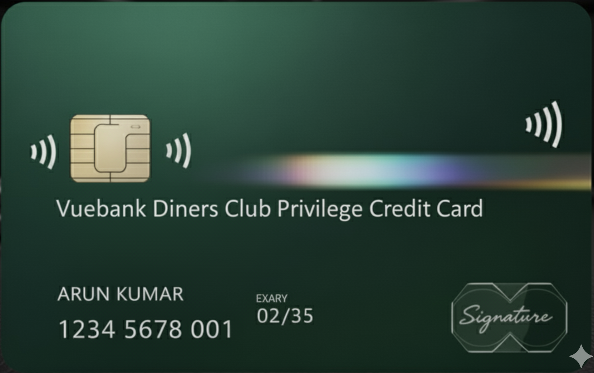Vuebank Diners Club Privilege Credit Card