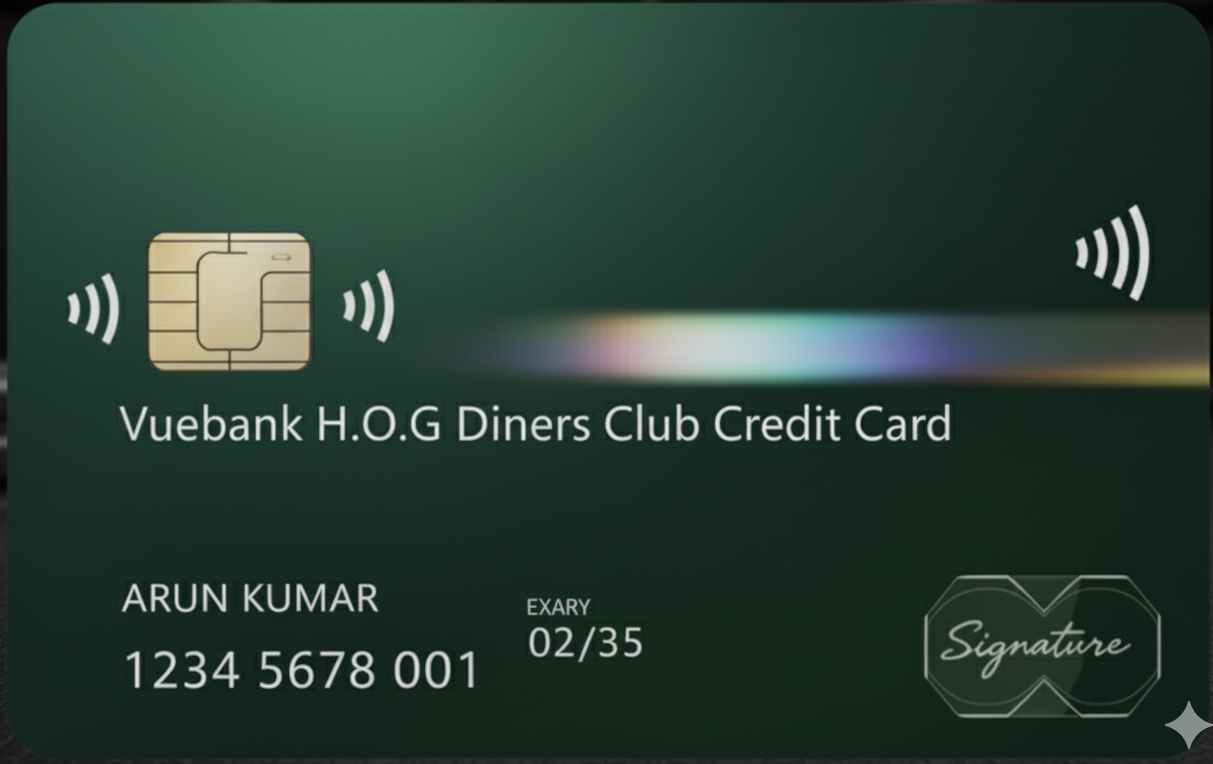 Vuebank H.O.G Diners Club Credit Card